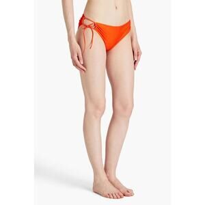 Jacquemus Women's Tropea Low-Rise Stretch Bikini Briefs Orange Size XS NWOT